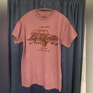 Ford Bronco Vintage Pink Tee